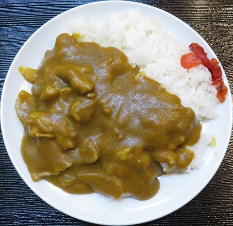 ミニカレー(三崎庵)