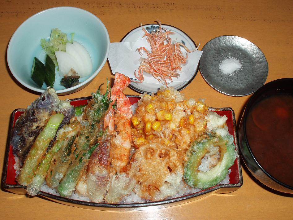 活海老天丼