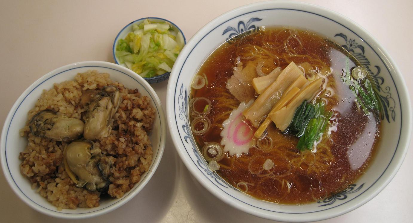 ラーメンとかきめし(大)