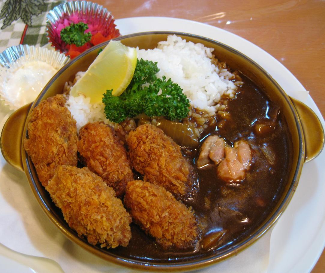 カキフライカリー