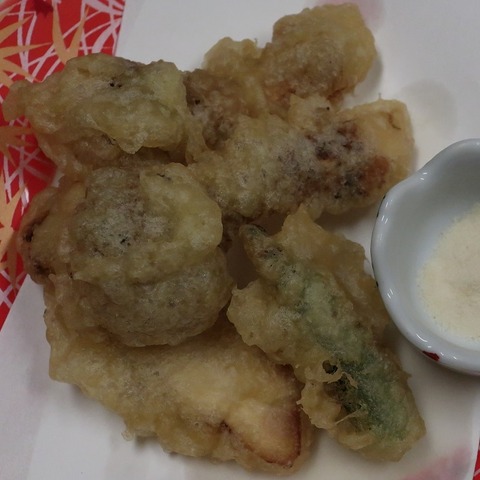 松茸天麩羅(上松屋)
