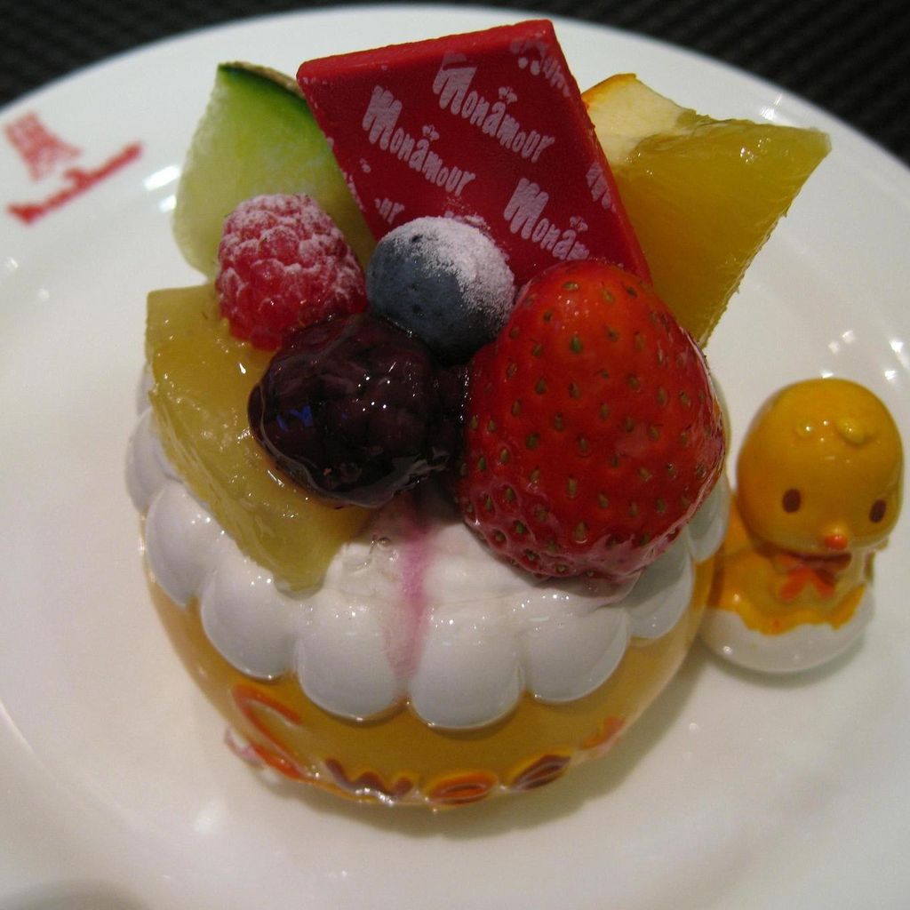 プリンアラモード