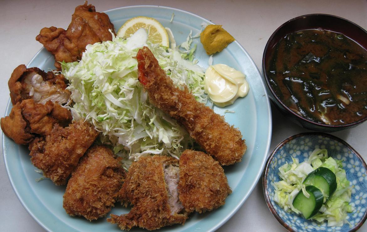 盛り合わせ定食