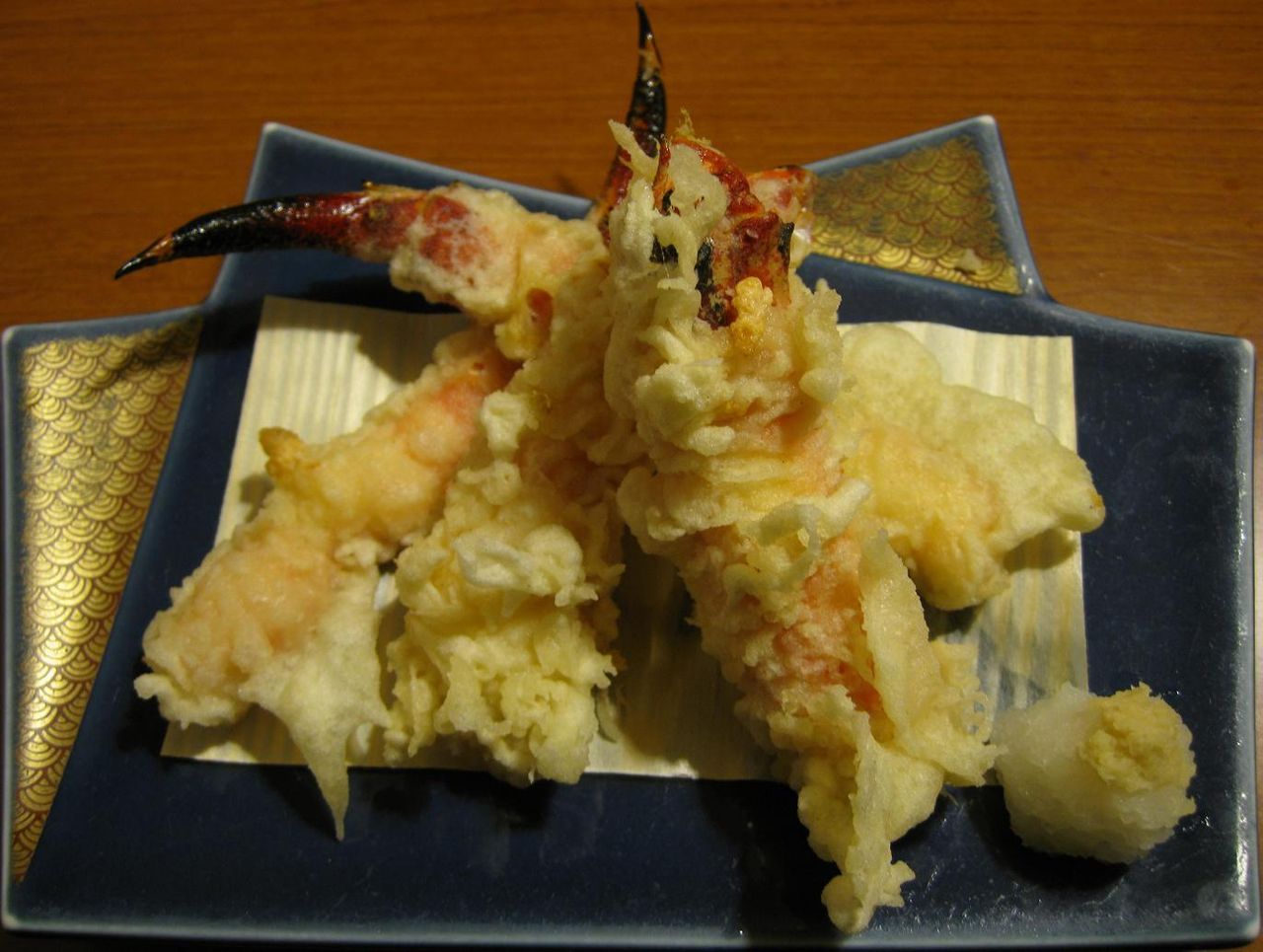 かに天ぷら
