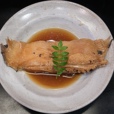 鰈煮付(喜の川)