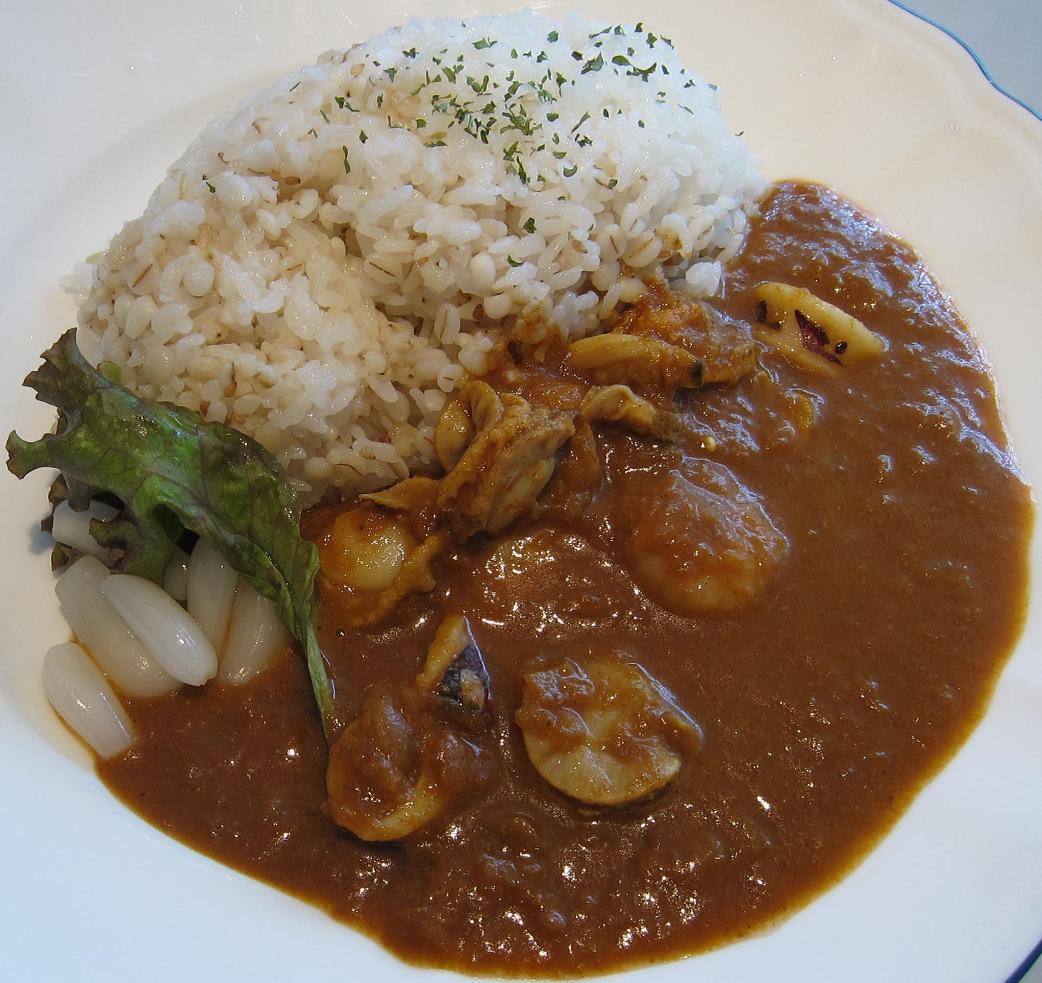 Seafood curry