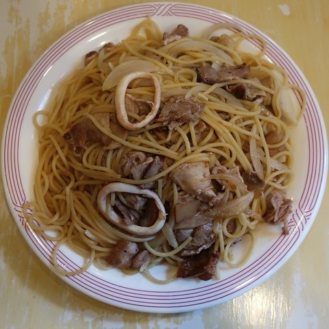 和風スパゲッティちょい少なめ(モカ)730