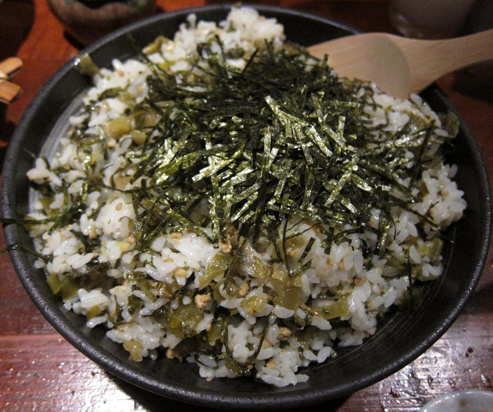 高菜御飯