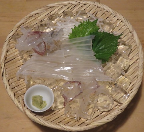 活いか刺身