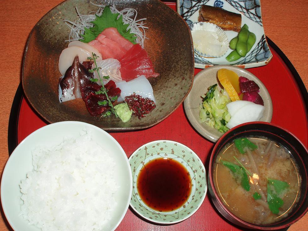 刺身御膳