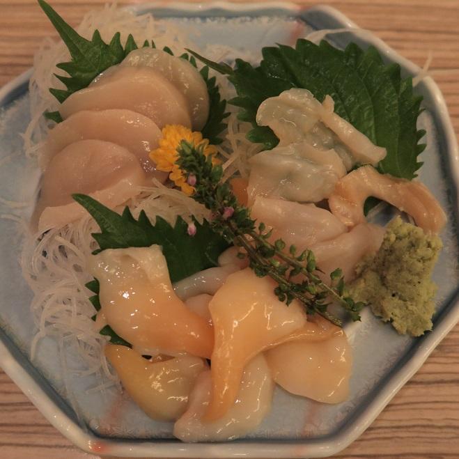 帆立・青柳・ミル貝