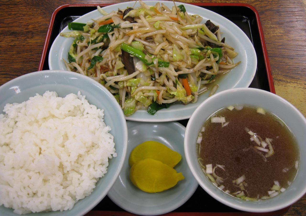 野菜炒め定食