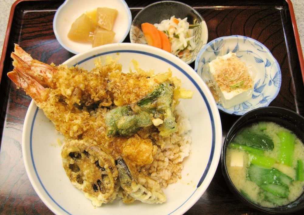 車海老天丼