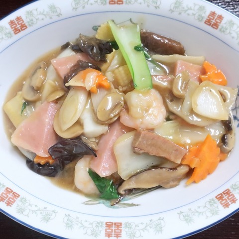 五目旨煮定食(幸楽)1550