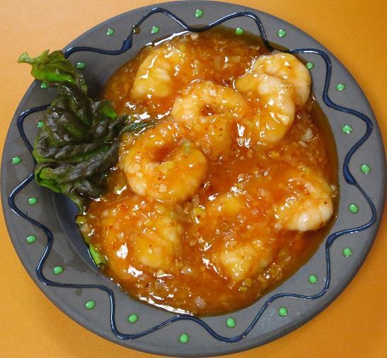 芝海老のチリソース煮