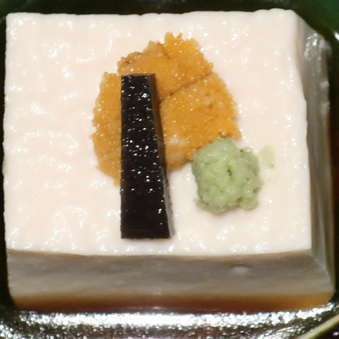 胡麻豆腐(蒼樹庵)