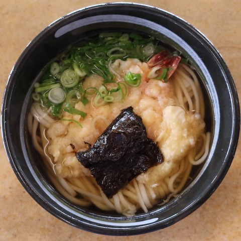 天ぷらうどん(天領うどん)500