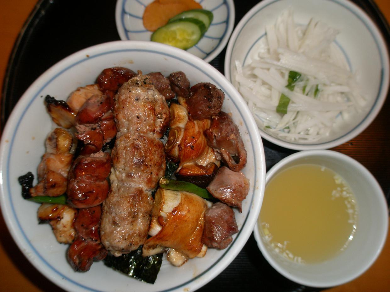 焼き鳥丼(+2)