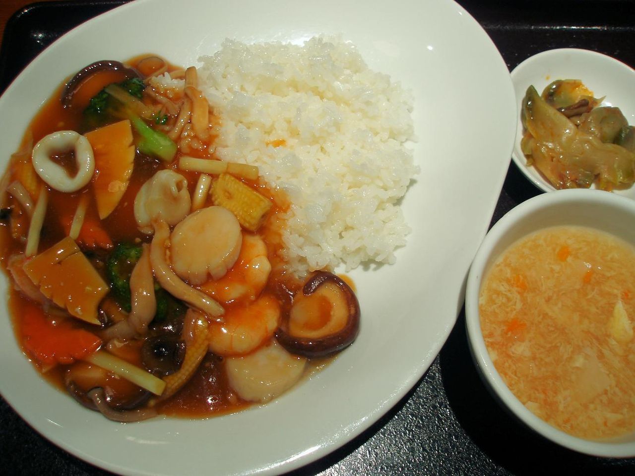 海鮮かけ御飯