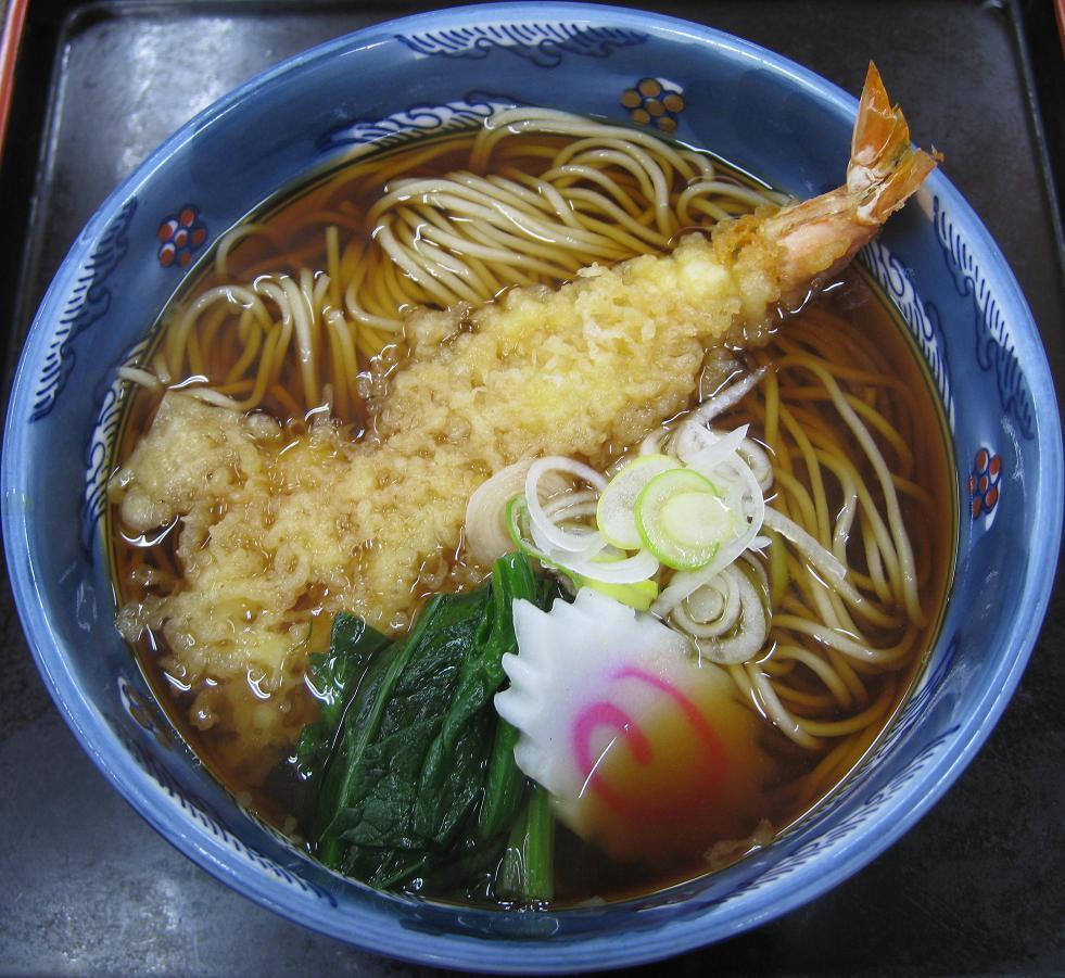 天ぷらそば