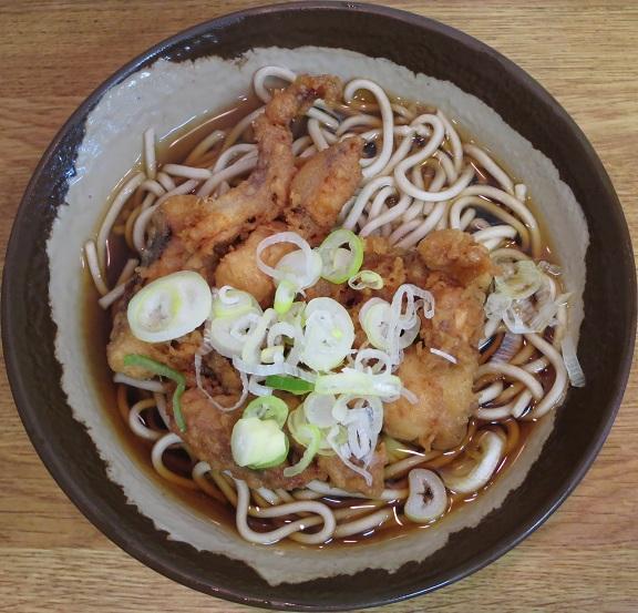 いかげそそば360円