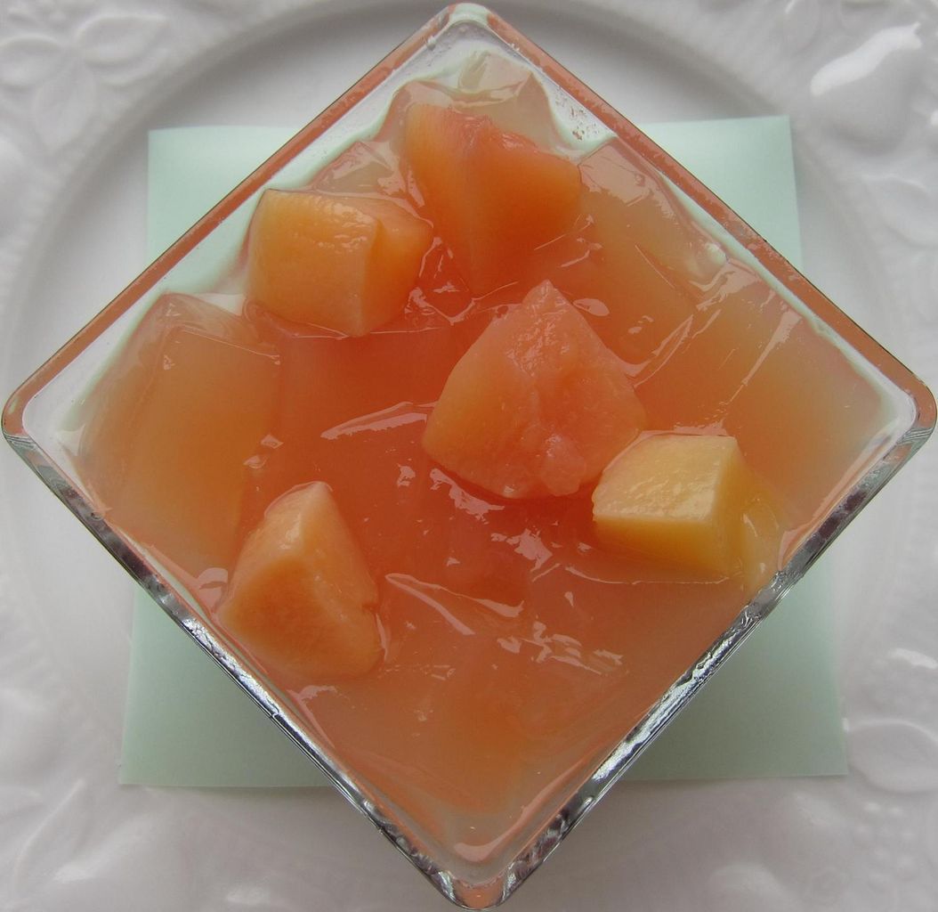 Peach Jerry & Panna Cotta