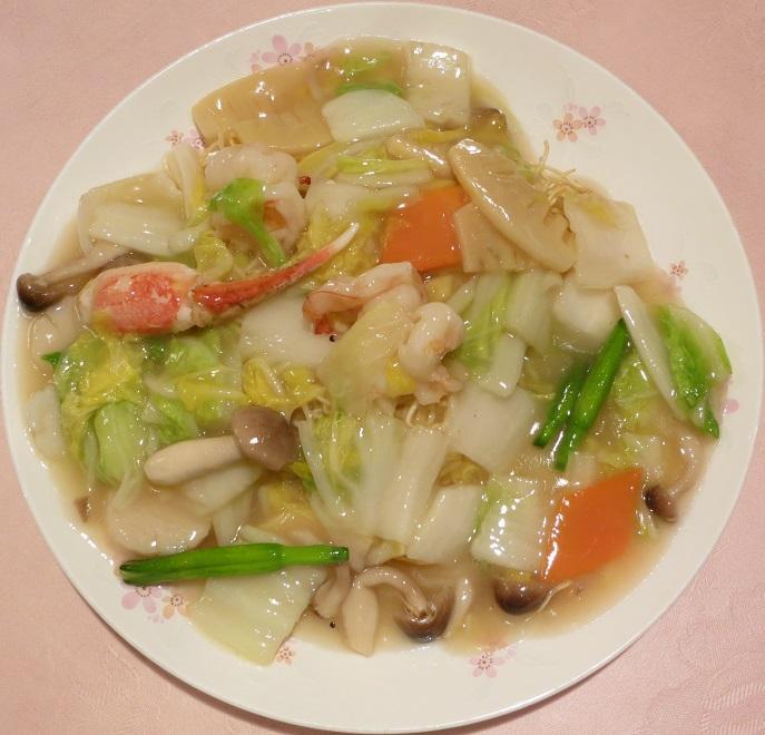 海鮮炒麺