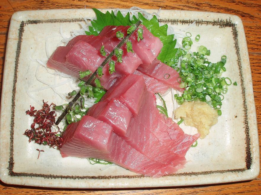 鰹の刺身