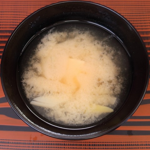 味噌汁(東々亭)