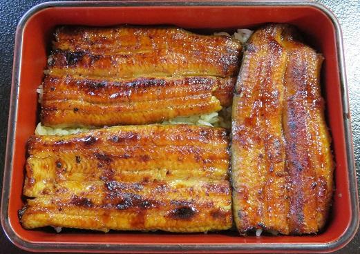 特上鰻重アップ