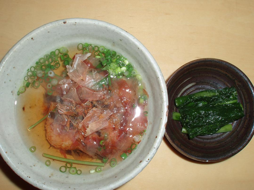 焼おにぎり茶漬