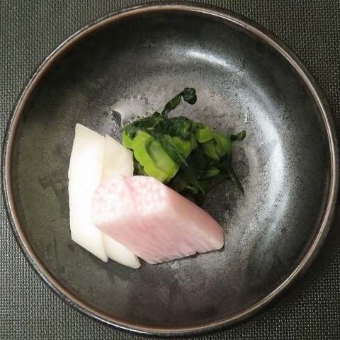 漬物(なだ万)