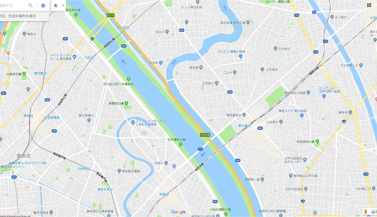 都内の釣り場 バチ抜けシーバス釣り にょろにょろ うにょうにょの釣り場紹介 中川 シーバスプロを目指す竹ちゃんブログ