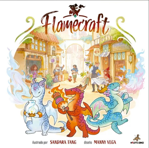 Amazon | ボードゲームフレイムクラフトDX 英語版 Flamecraft