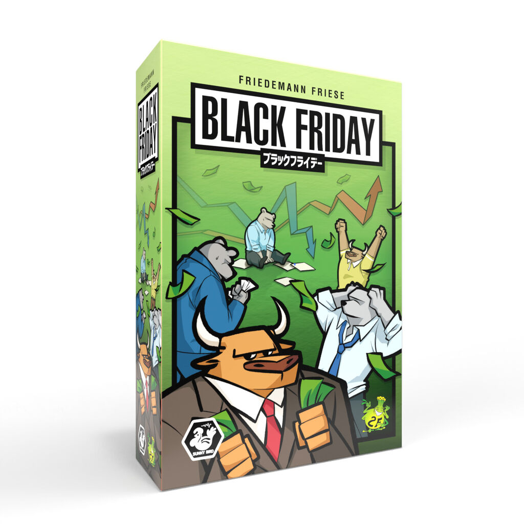 レビュー：ブラックフライデー : 精神科医のボードゲーム日記
