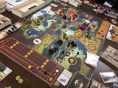 ギルド週末ゲーム会(1)：サイズ、アズール、リキュール・ザ・ゲーム