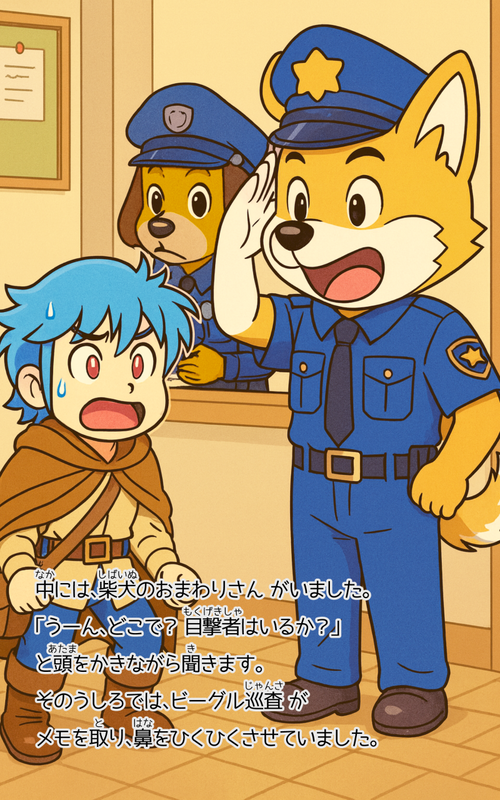 しばいぬのおまわりさんVSしょちょうのどうぞう 4