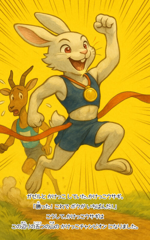 かっけこウサギと旅人のリブケイ page01