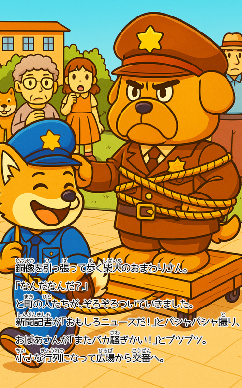 しばいぬのおまわりさんVSしょちょうのどうぞう 7