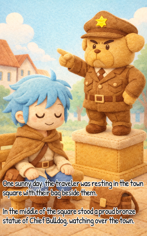 Shiba Police Officer VS Chief’s Statue Ver2-2