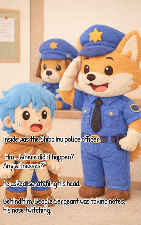 Shiba Police Officer VS Chief’s Statue Ver2-5