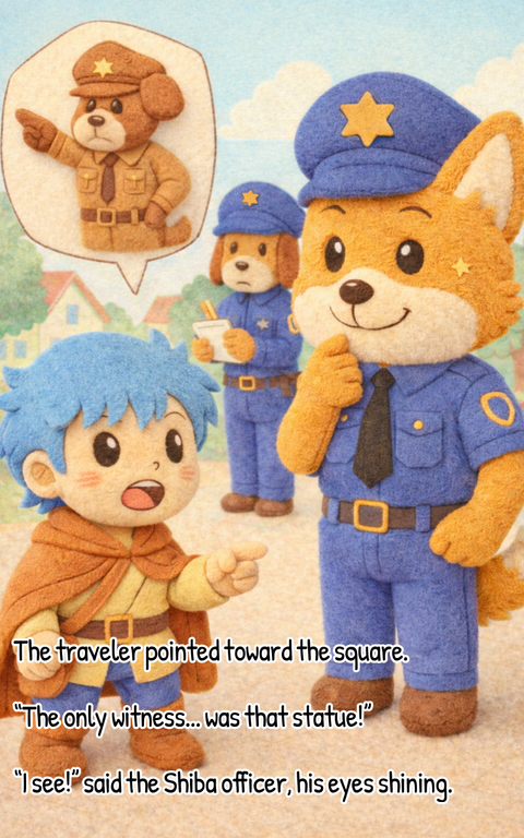 Shiba Police Officer VS Chief’s Statue Ver2-6