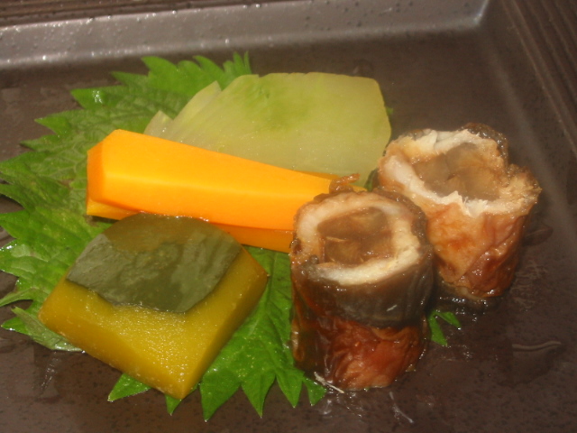 鰻の八幡巻き 板前のひとりごと