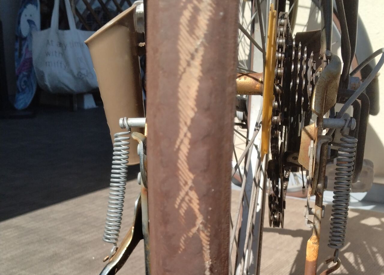 自転車（シティサイクル・ママチャリ）のタイヤ交換 : AAの釣り日記と