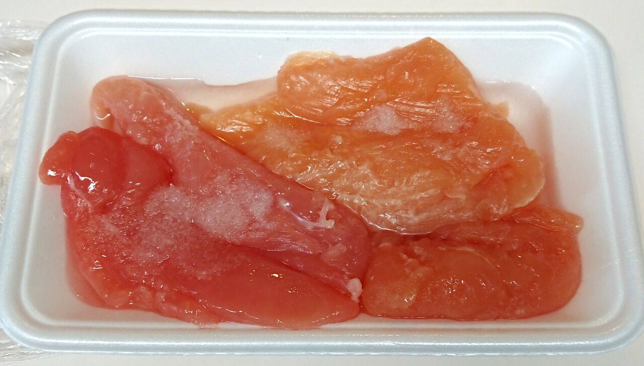 釣りエサ用の黄色ササミを作ってみた の釣り日記と雑多な備忘録 釣りエサ用の黄色ササミを作ってみた の釣り日記と雑多な備忘録