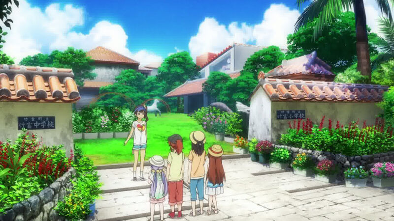 竹富島まで のんのんびより ばけーしょん の聖地巡礼に行ってきました その たびろぐ