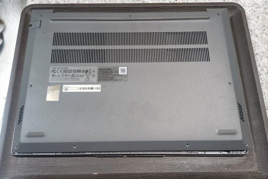ノートパソコン SSD増設 2025 05 : 焚き火人