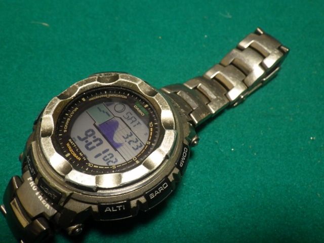 プロトレック ｐｒｗ ２５００ 充電池交換 焚き火人