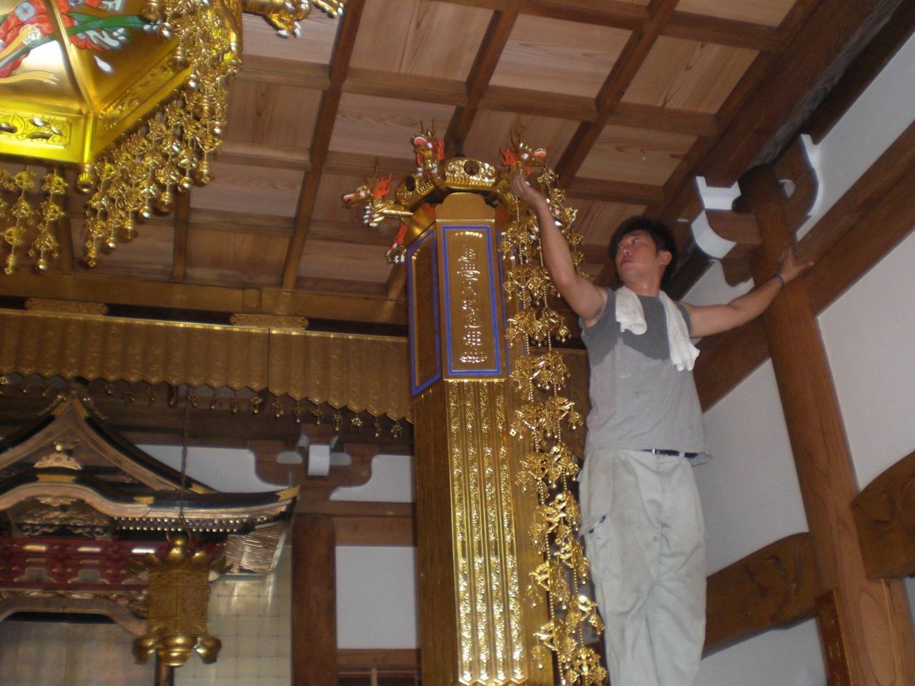 幢幡(どうばん)(寺院仏具)とは - About Doban ( temple 幢幡(どうばん)(寺院仏具)とは - About Doban ( temple