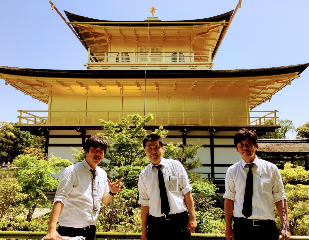 金閣寺（正式名称は鹿苑寺金閣に行って来ました！！！ - I went to 